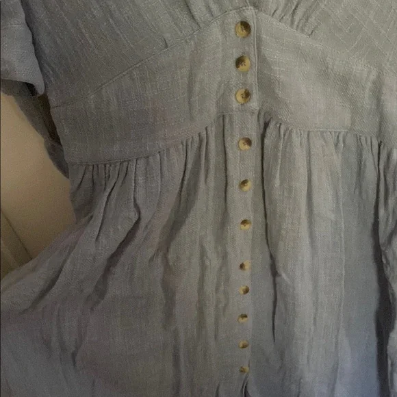 Free People Blue Midi Dress - Picture 4 of 6